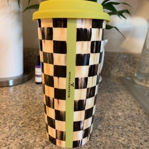 MacKenzie Childs travel mug
